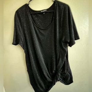 Lane Bryant T-Shirt Casual Top with Knot. Size 18/20 EUC